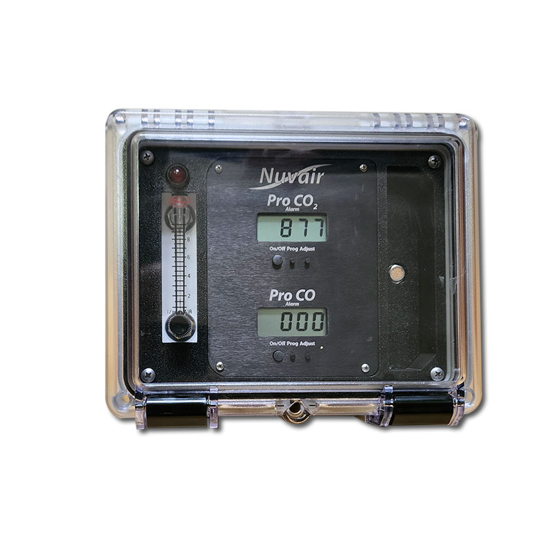 9598F-LB (CO₂ · CO) with Clear Cover