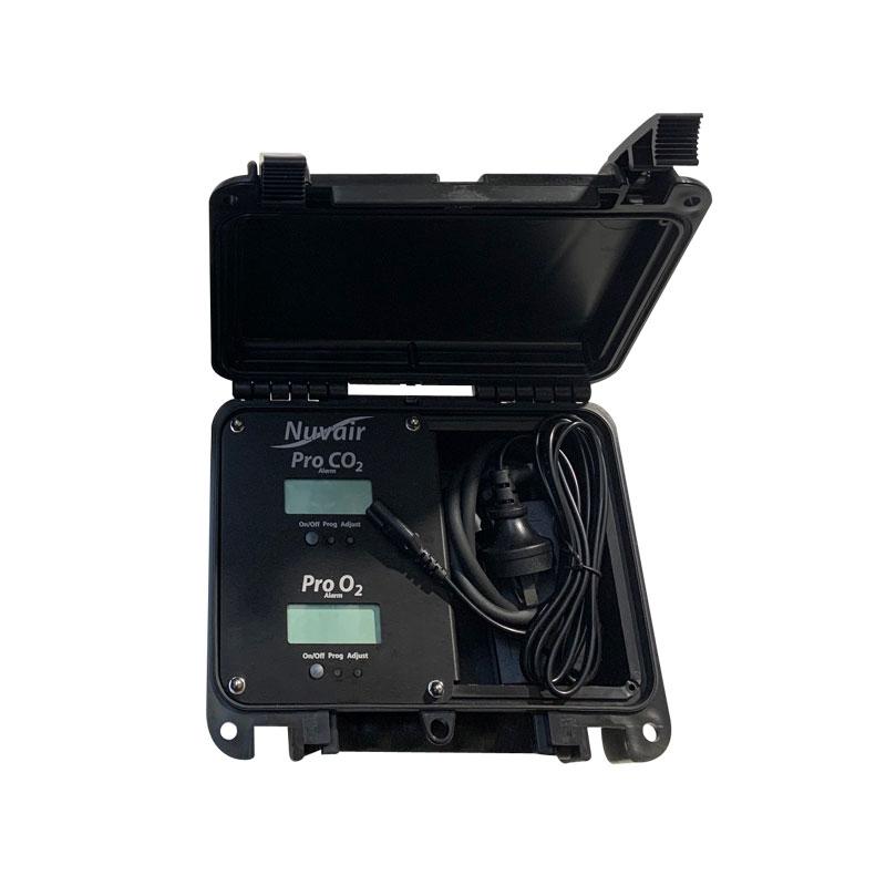 9618-LB (CO₂ · O₂) with Black Lid