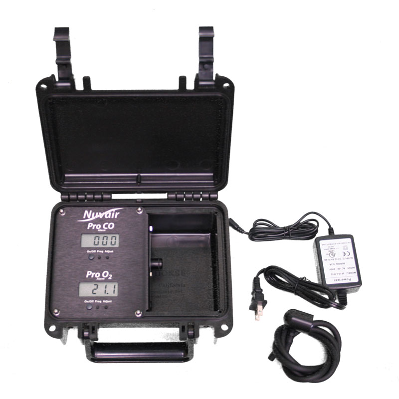 Nuvair Pro Duo Multigas Alarm Analyzer Series | Nuvair