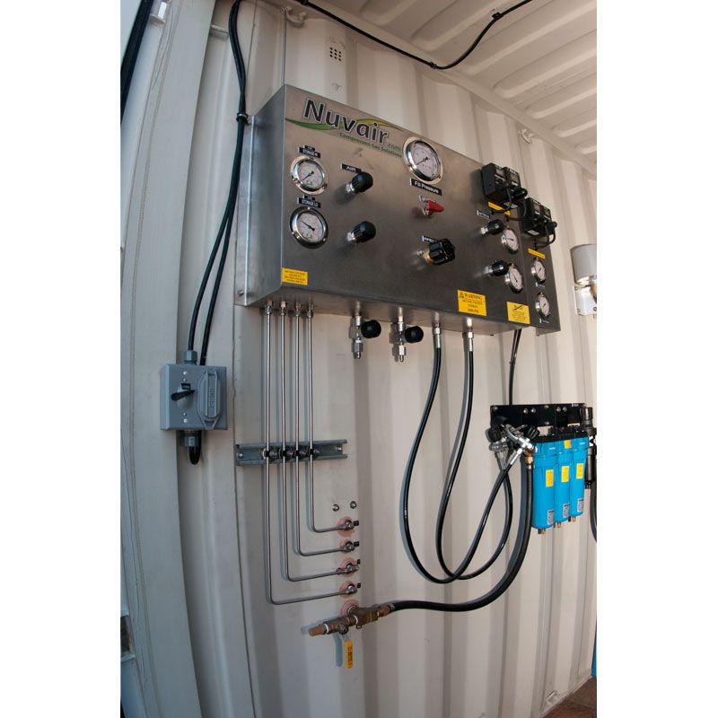 Custom Conex Nitrox System | Nuvair