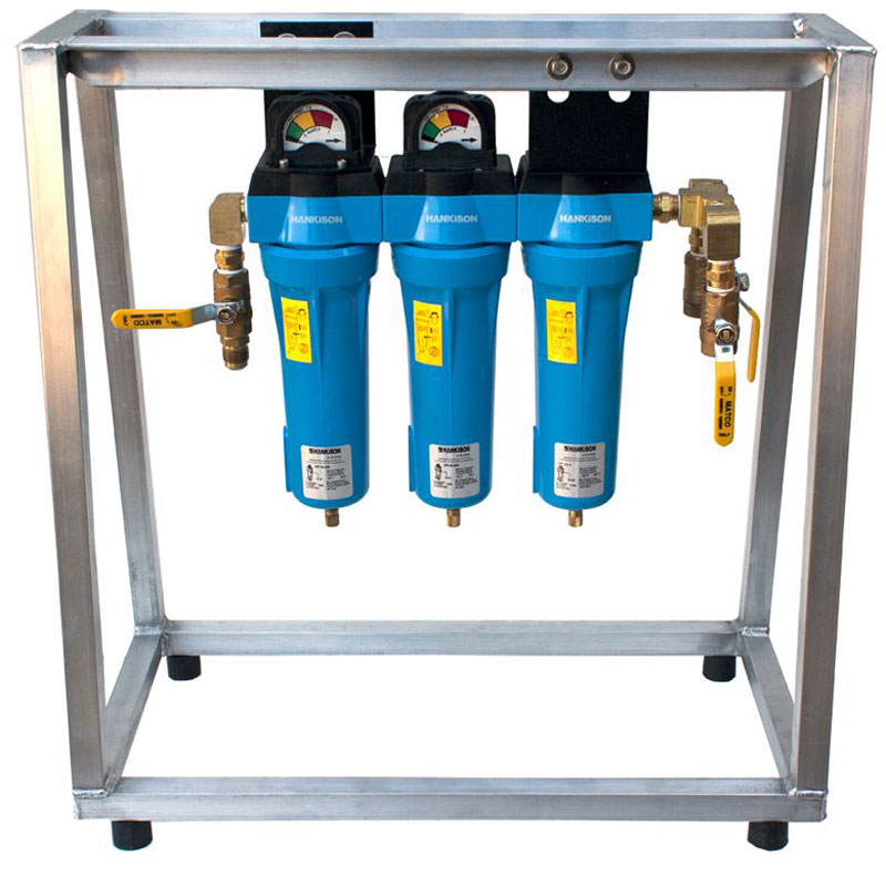 Three Stage SPX Hankison HF 20 Series Filter Package | Nuvair