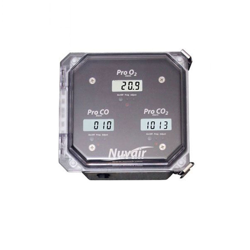 Pro Trio Multigas (O₂ · CO₂ · CO) Analyzer | Nuvair