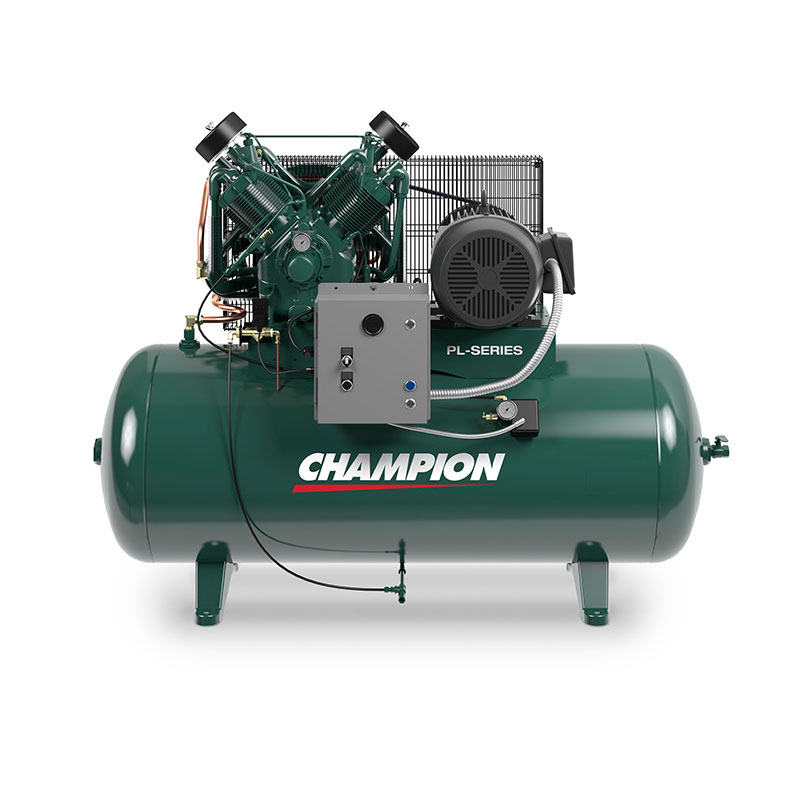 Champion® PL-Series 7.5–15 hp Reciprocating Compressors | Nuvair