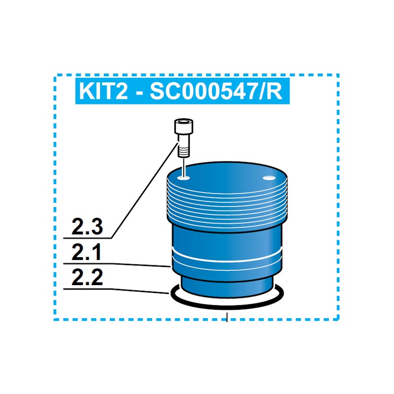 SKU SC000547 (Item #2.1 in illustration)